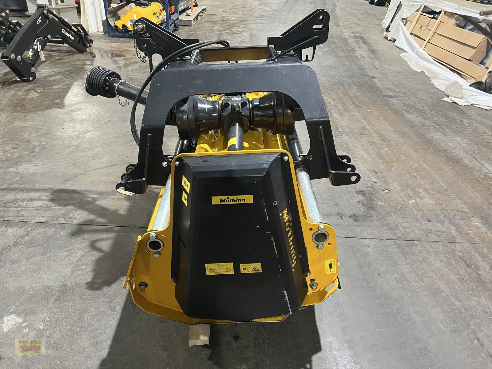 Mulchgerät & Häckselgerät типа Müthing MU-H 200 Front-Heck Anbau, Gebrauchtmaschine в Kötschach (Фотография 3)