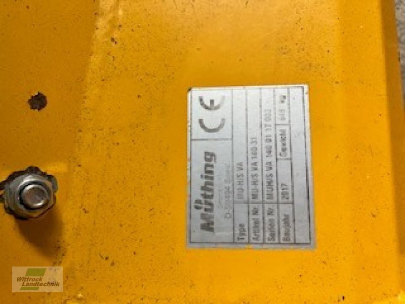 Mulchgerät & Häckselgerät van het type Müthing MU-H/S VA 140, Gebrauchtmaschine in Rhede / Brual (Foto 2)
