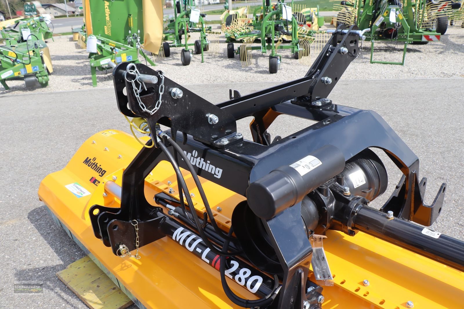 Mulchgerät & Häckselgerät del tipo Müthing MU-L 280 VARIO, Neumaschine In Gampern (Immagine 10)