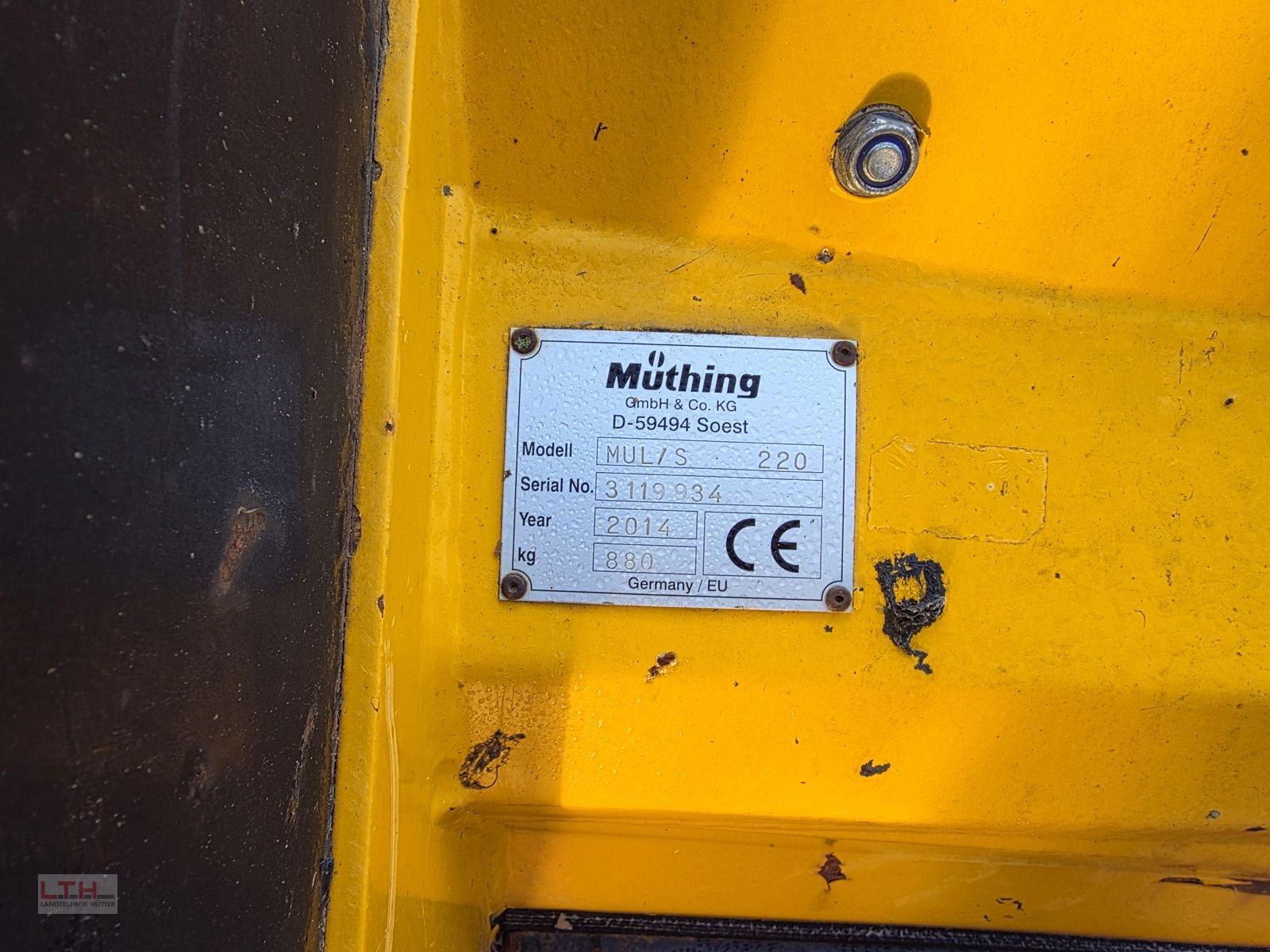 Mulchgerät & Häckselgerät typu Müthing MU L/S 220, Gebrauchtmaschine v Gnas (Obrázok 6)