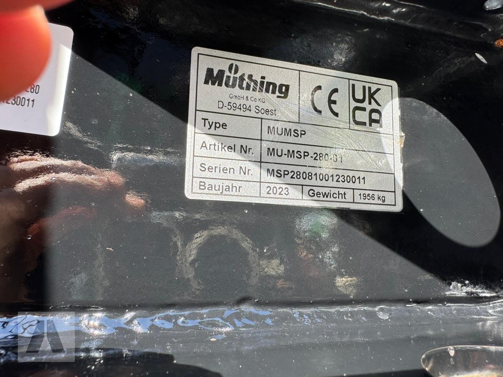 Mulchgerät & Häckselgerät tipa Müthing MU-M/S-PLUS 280, Gebrauchtmaschine u Eggenfelden (Slika 11)