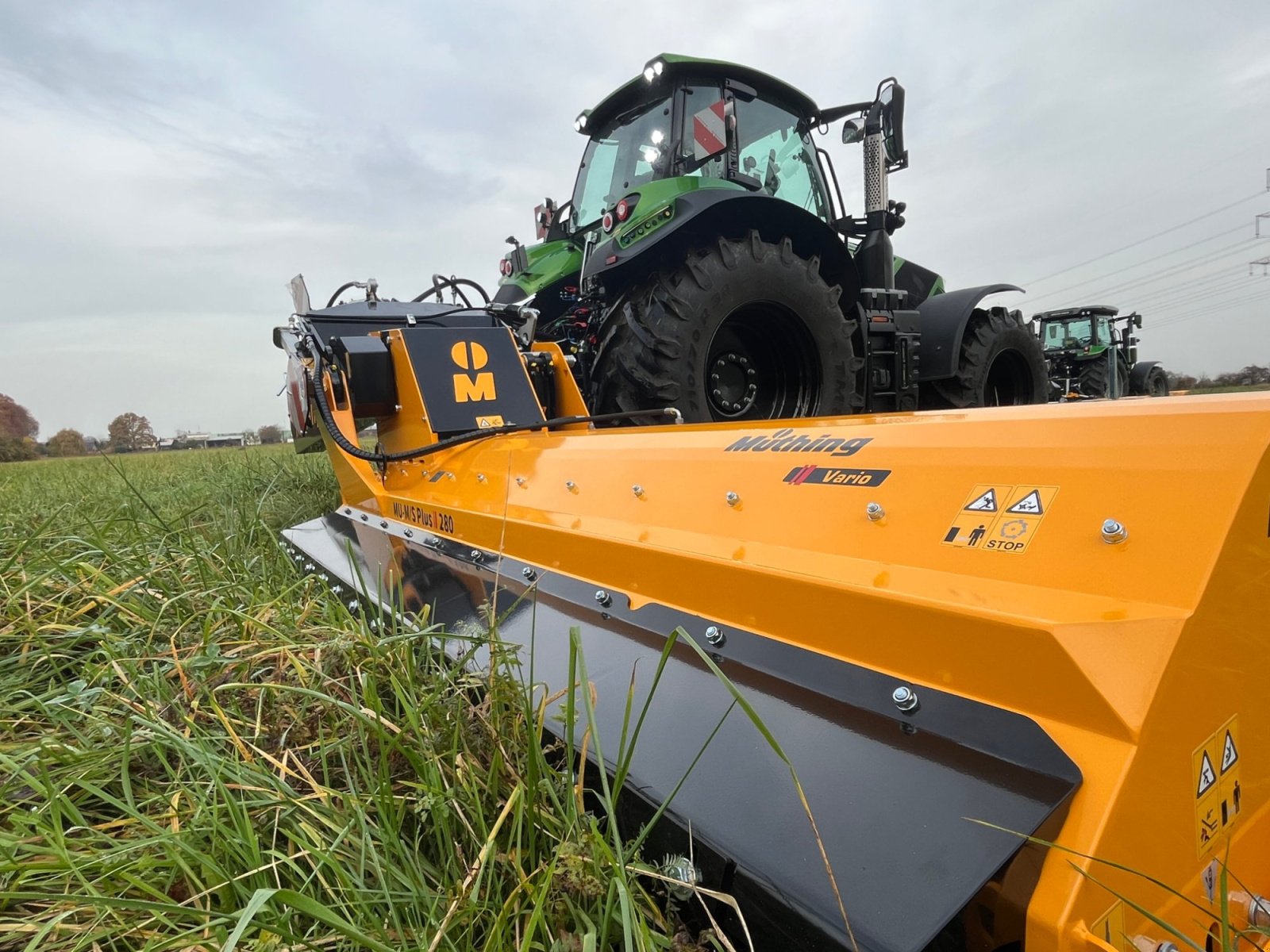 Mulchgerät & Häckselgerät Türe ait Müthing MU-M/S Plus 280, Neumaschine içinde Dannstadt-Schauernheim (resim 2)