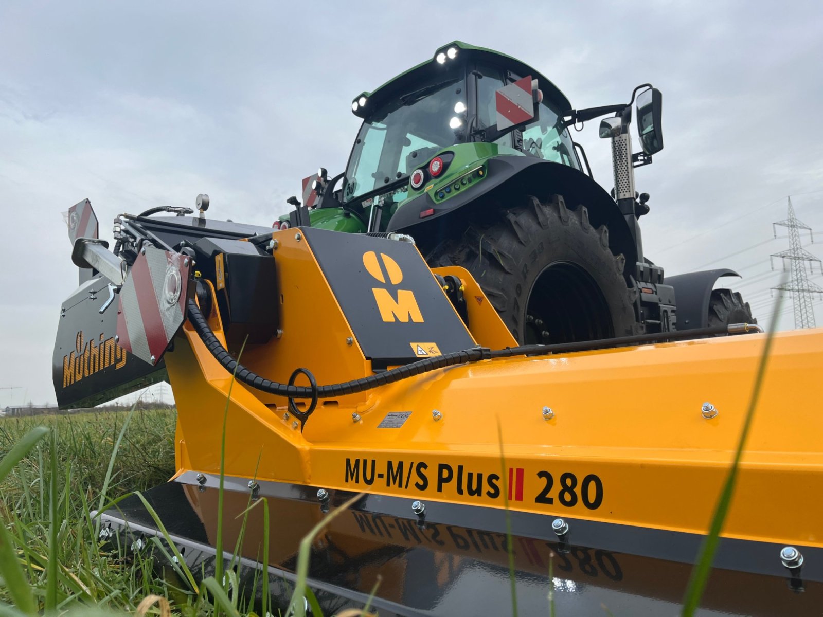 Mulchgerät & Häckselgerät Türe ait Müthing MU-M/S Plus 280, Neumaschine içinde Dannstadt-Schauernheim (resim 4)