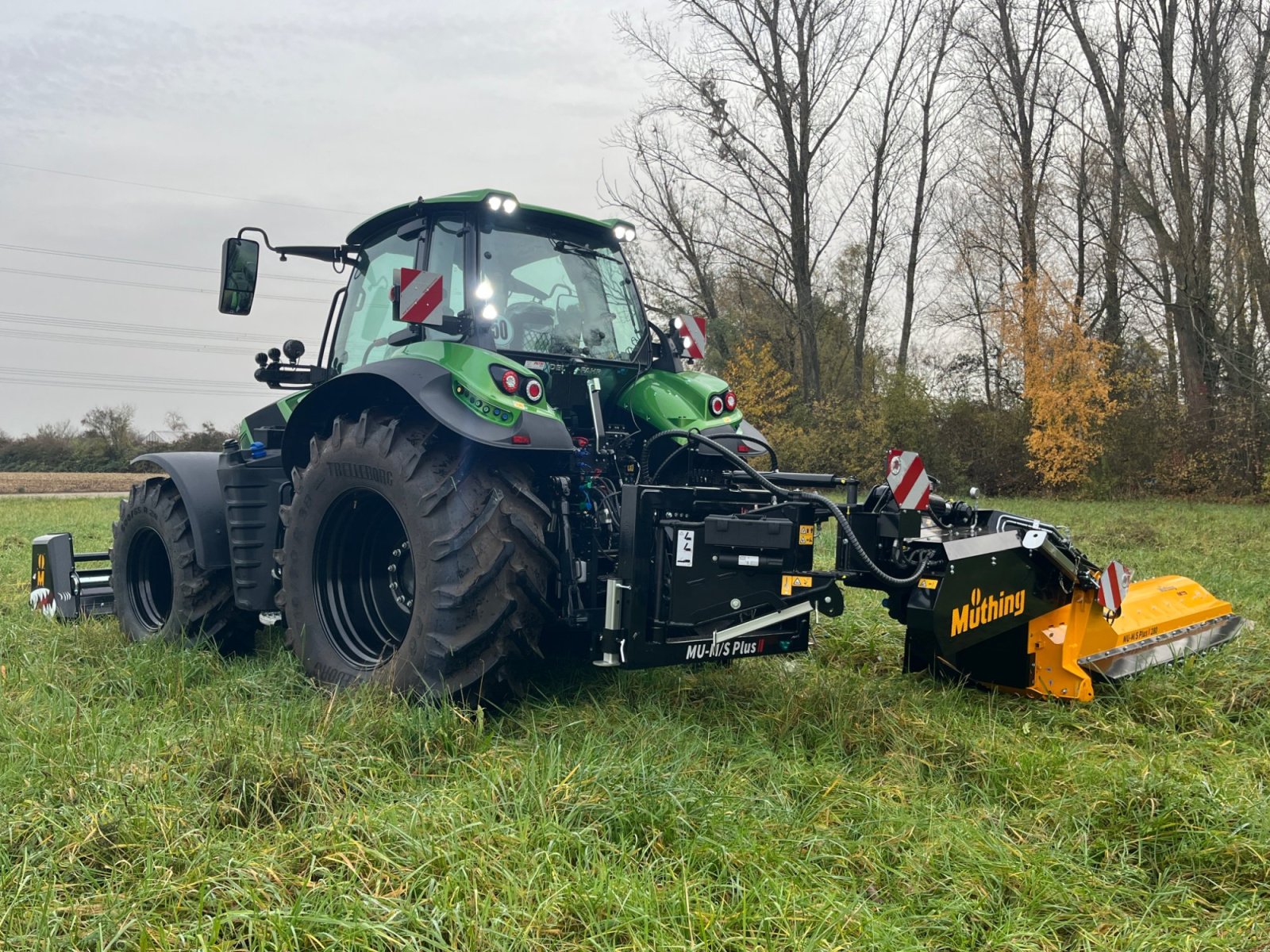 Mulchgerät & Häckselgerät Türe ait Müthing MU-M/S Plus 280, Neumaschine içinde Dannstadt-Schauernheim (resim 5)