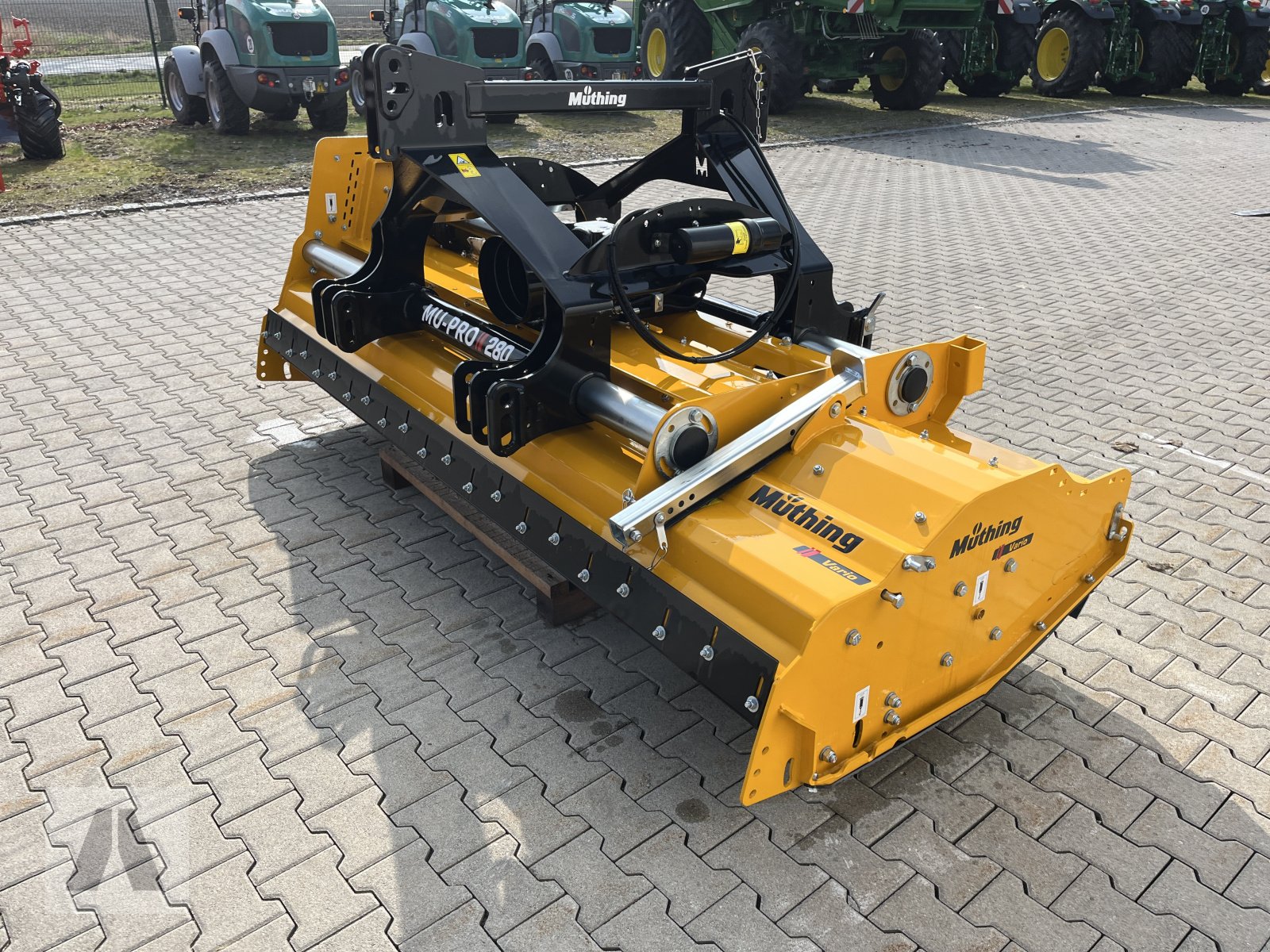 Mulchgerät & Häckselgerät des Typs Müthing MU Pro 280, Neumaschine in Soyen (Bild 8)