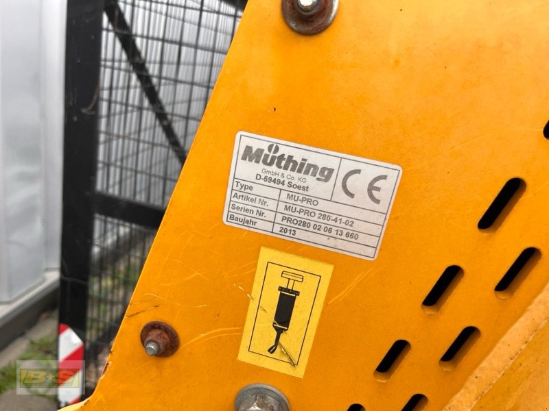 Mulchgerät & Häckselgerät del tipo Müthing MU Pro 280, Gebrauchtmaschine In Osterburg (Immagine 2)