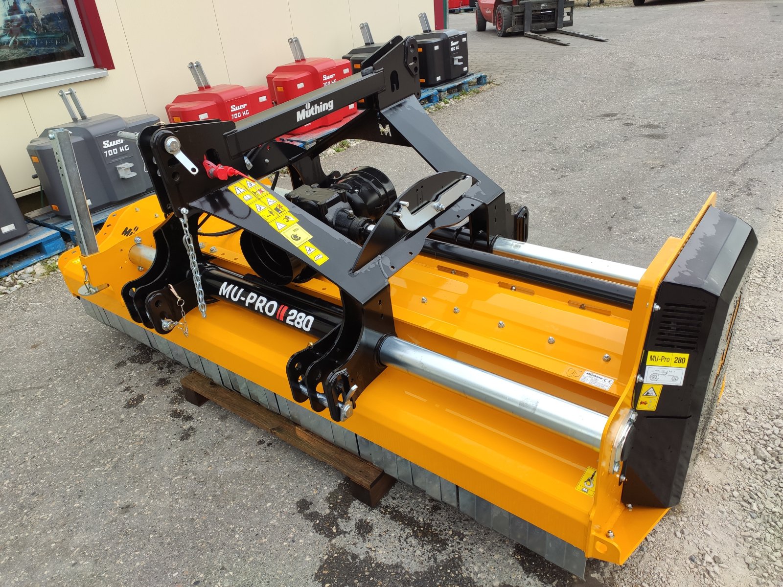 Mulchgerät & Häckselgerät des Typs Müthing MU Pro 280, Neumaschine in Altbierlingen (Bild 1)