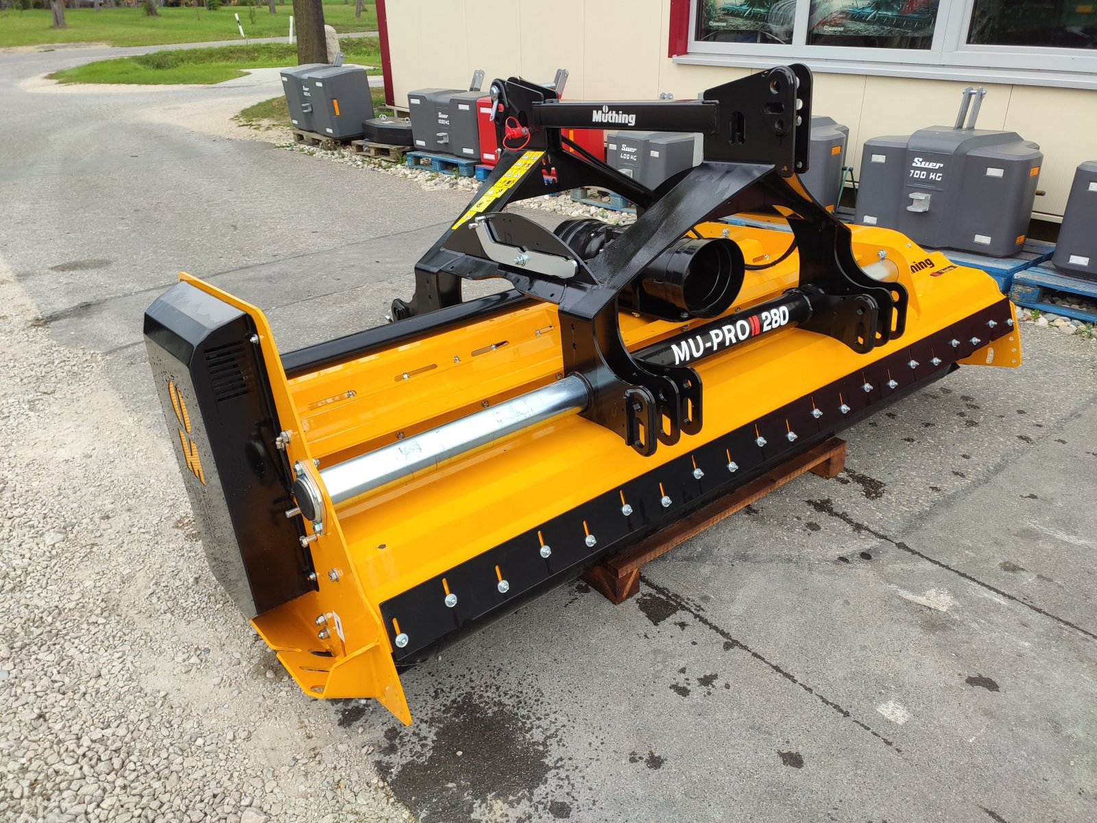 Mulchgerät & Häckselgerät des Typs Müthing MU Pro 280, Neumaschine in Altbierlingen (Bild 4)