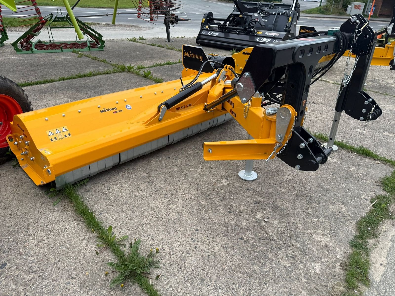 Mulchgerät & Häckselgerät del tipo Müthing MUH S 200, Gebrauchtmaschine en Nieheim Kreis Höxter (Imagen 2)