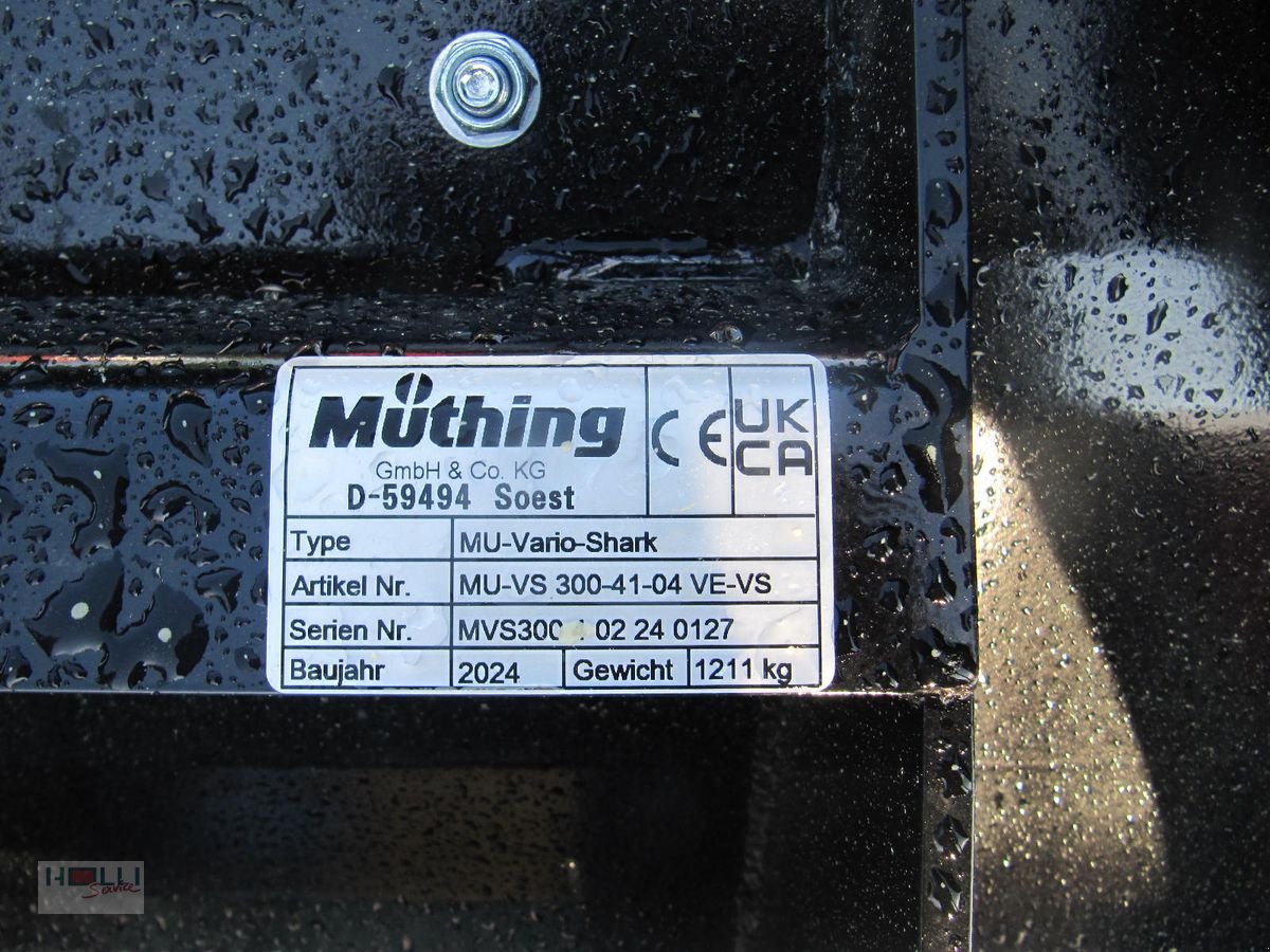 Mulchgerät & Häckselgerät des Typs Müthing MUM Shark 300, Neumaschine in Niederneukirchen (Bild 4)