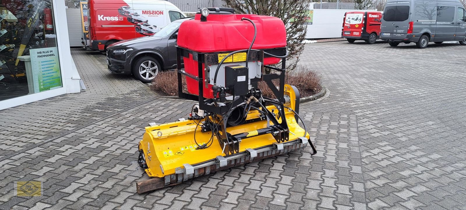 Mulchgerät & Häckselgerät typu Müthing PLATZ-MAX Kombimulcher PMHD-E 180/220, Vorführmaschine w Beelen (Zdjęcie 13)