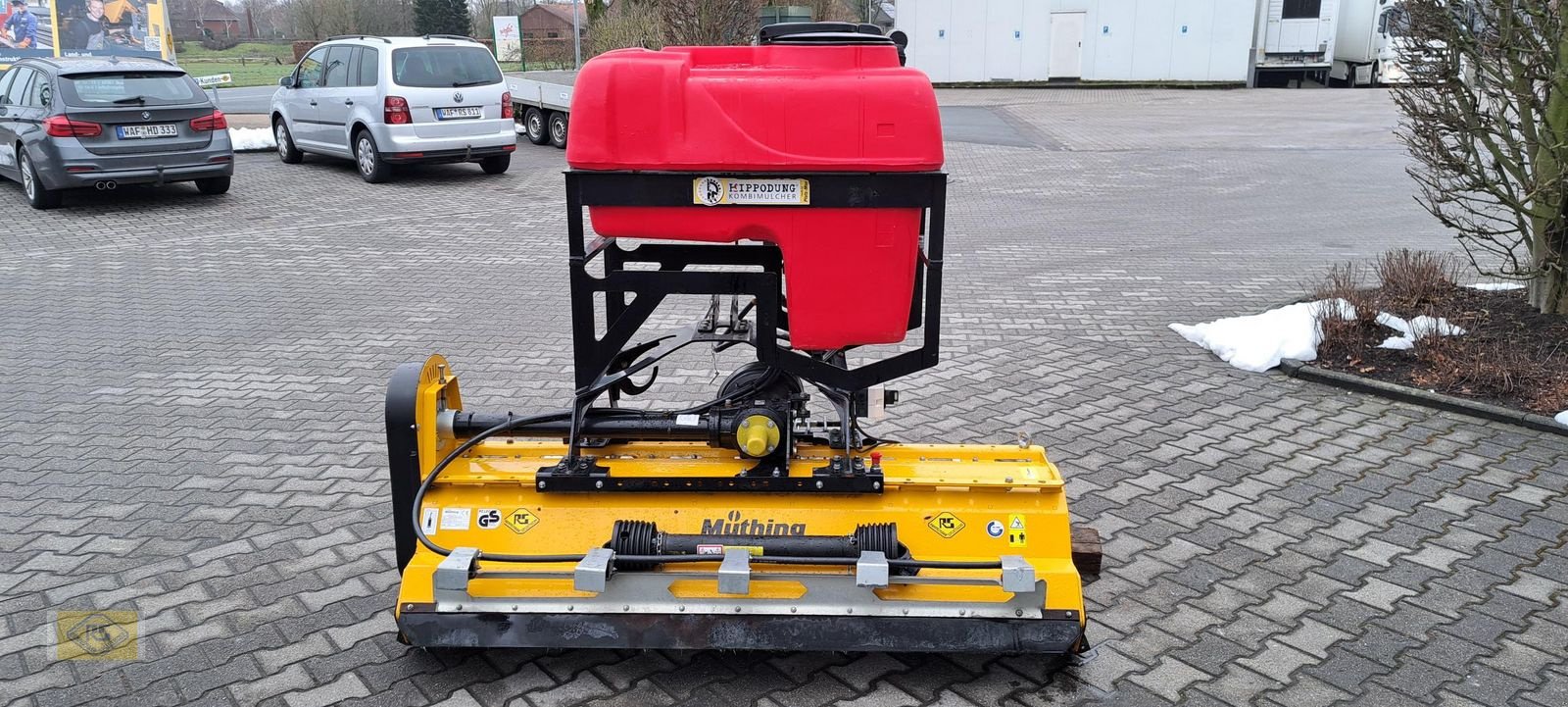 Mulchgerät & Häckselgerät typu Müthing PLATZ-MAX Kombimulcher PMHD-E 180/220, Vorführmaschine w Beelen (Zdjęcie 9)