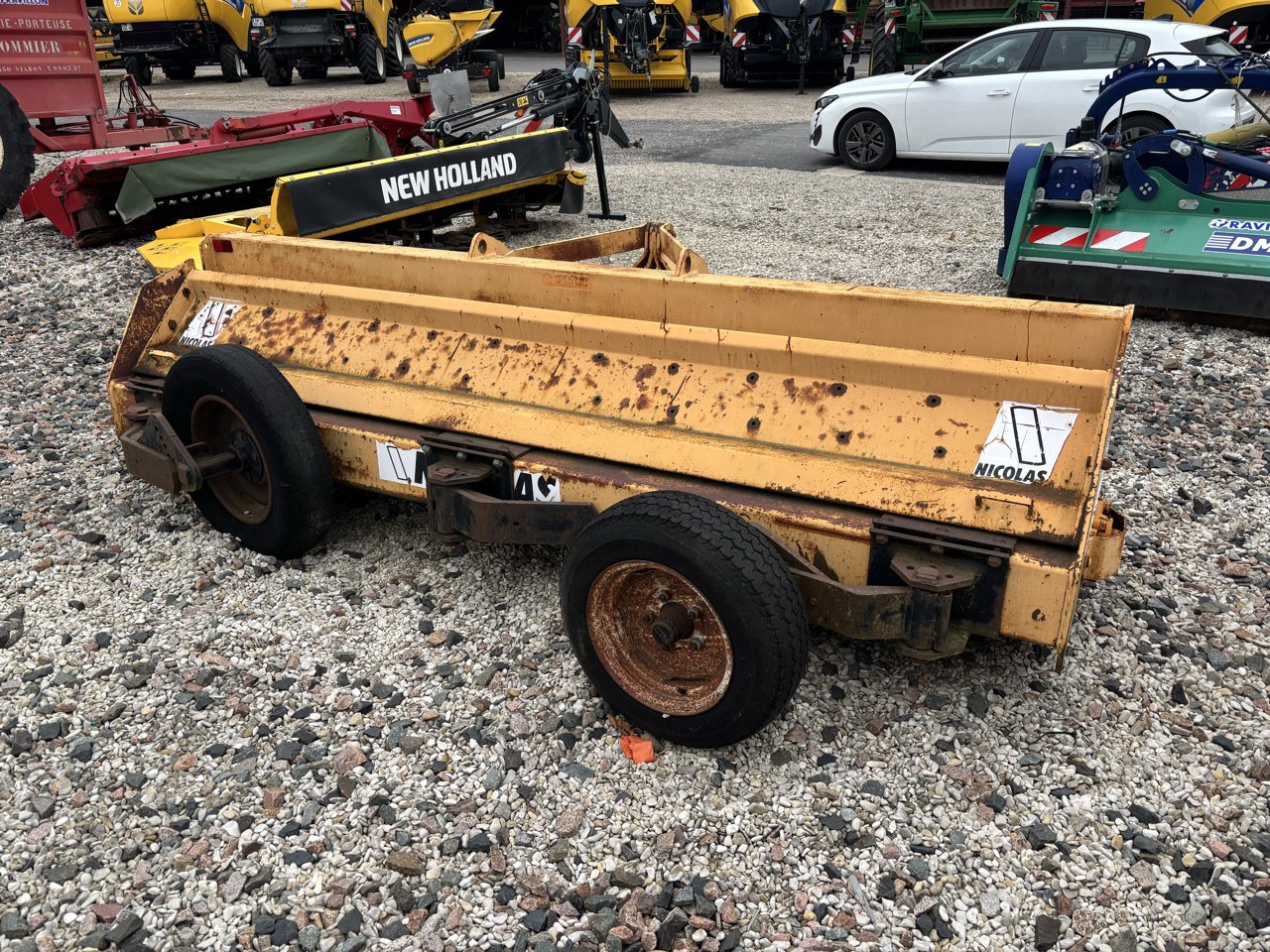 Mulchgerät & Häckselgerät tip Nicolas 320, Gebrauchtmaschine in VERT TOULON (Poză 2)