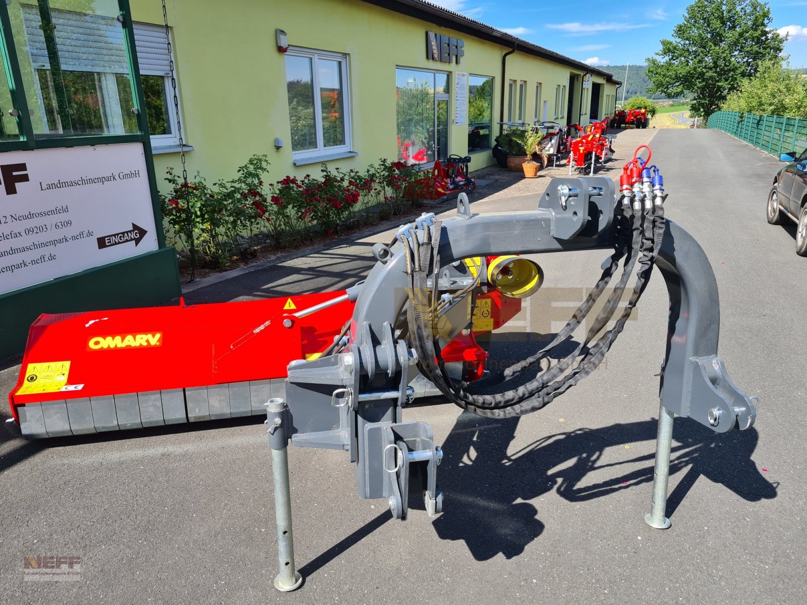 Mulchgerät & Häckselgerät типа Omarv -	Böschungsmulcher Seitenmulcher Omarv Torino 220 E, Neumaschine в Neudrossenfeld (Фотография 4)