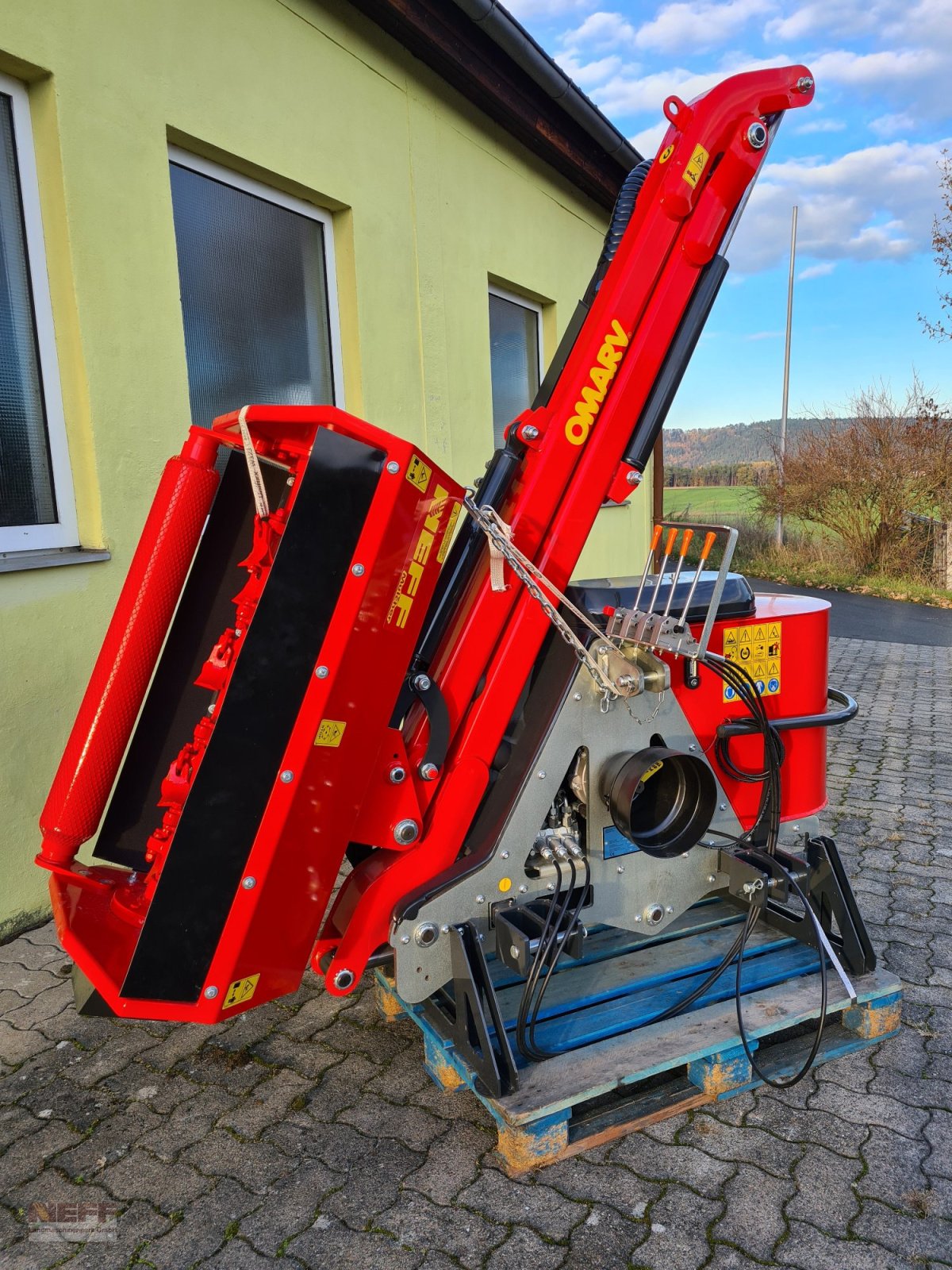 Mulchgerät & Häckselgerät typu Omarv Auslegemulcher Böschungsmulcher Schlegel Mulcher Ausleger Denno, Neumaschine v Neudrossenfeld (Obrázek 5)