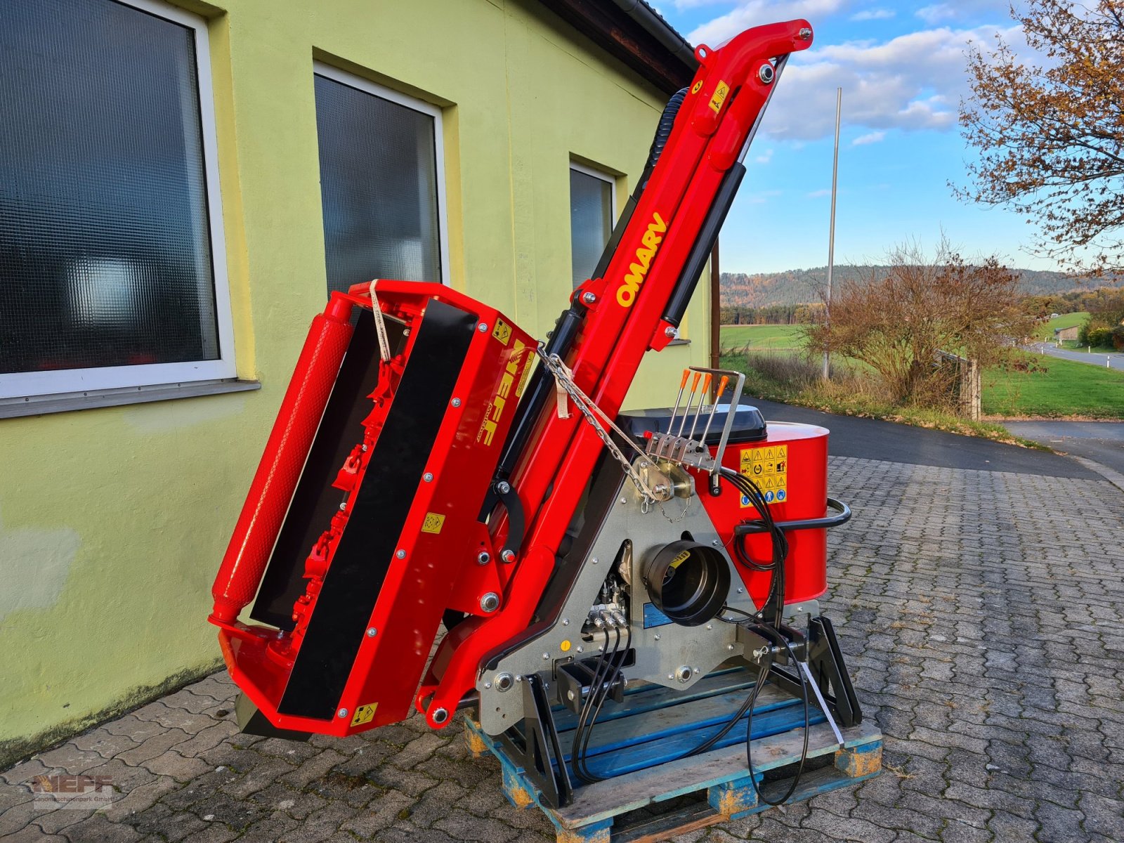 Mulchgerät & Häckselgerät typu Omarv Auslegemulcher Böschungsmulcher Schlegel Mulcher Ausleger Denno, Neumaschine v Neudrossenfeld (Obrázek 8)