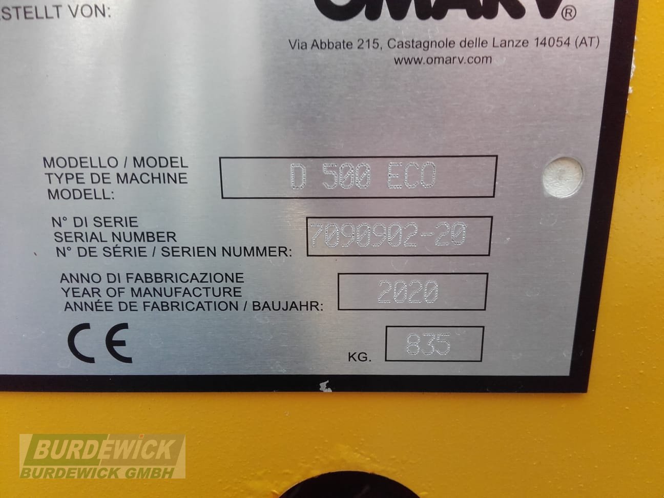 Mulchgerät & Häckselgerät des Typs Omarv D 500 Eco, Gebrauchtmaschine in Lamstedt (Bild 13)