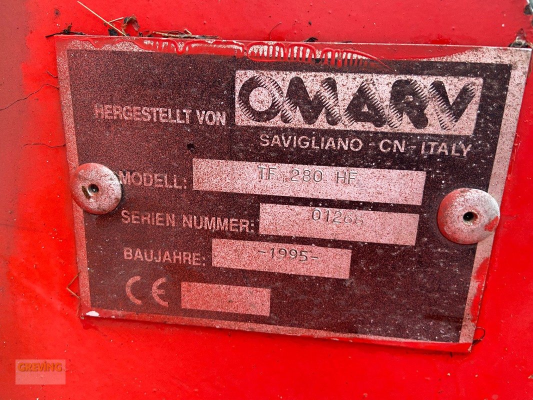 Mulchgerät & Häckselgerät типа Omarv TF 280 HF, Gebrauchtmaschine в Ahaus (Фотография 12)