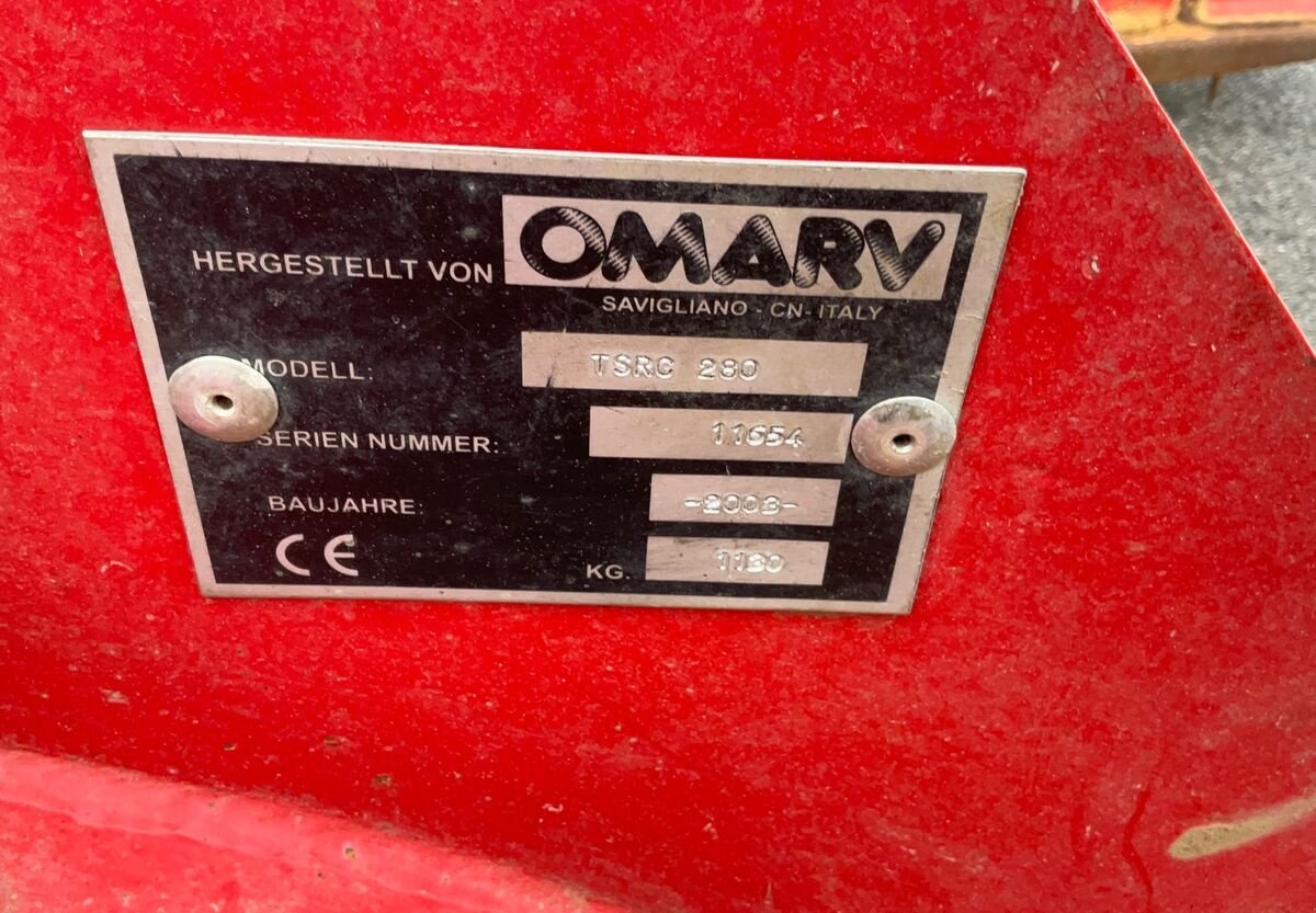 Mulchgerät & Häckselgerät des Typs Omarv TSRC 280, Gebrauchtmaschine in Zwettl (Bild 11)