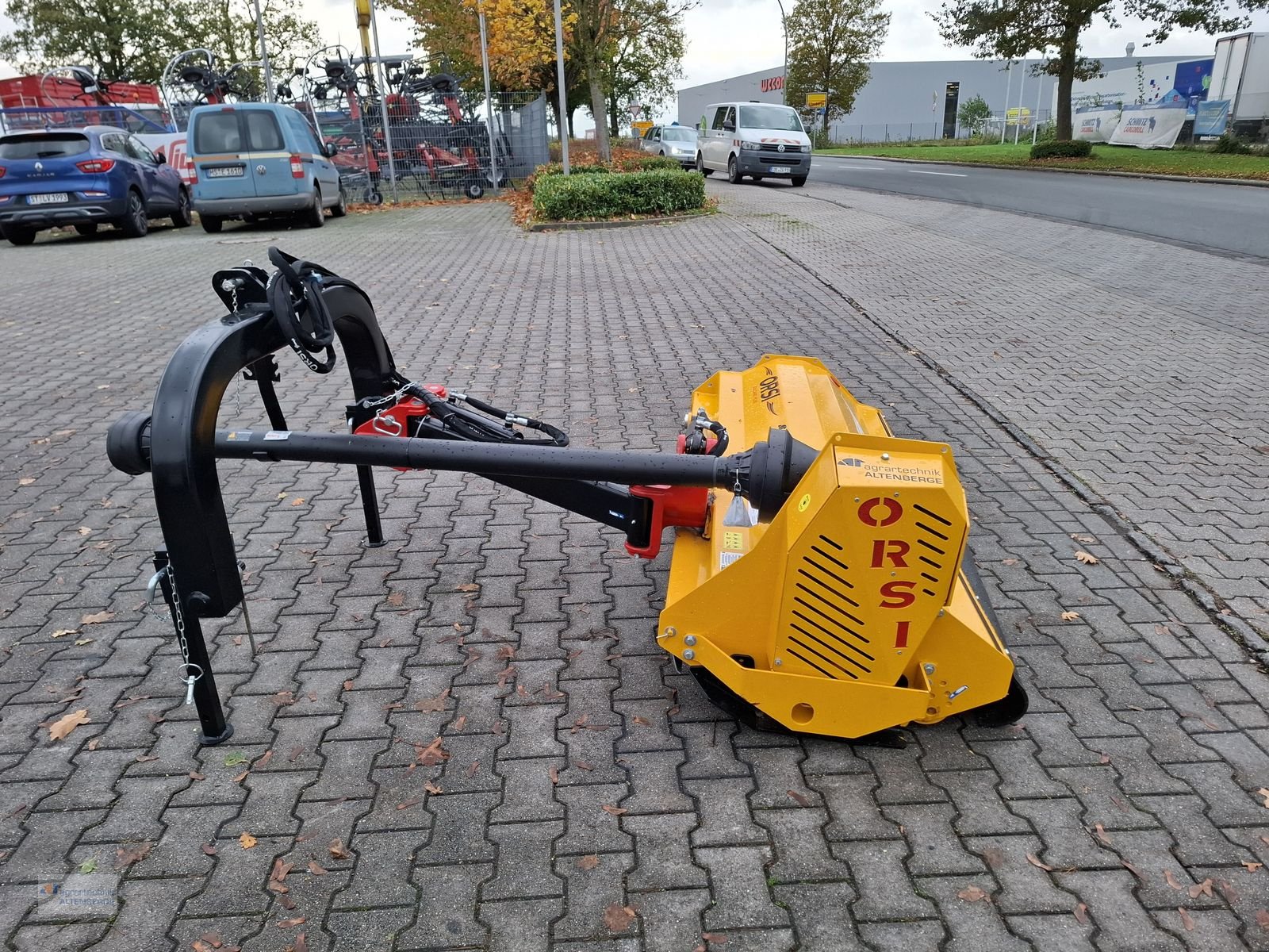 Mulchgerät & Häckselgerät Türe ait Orsi Vulcanic Plus 200, Neumaschine içinde Altenberge (resim 5)