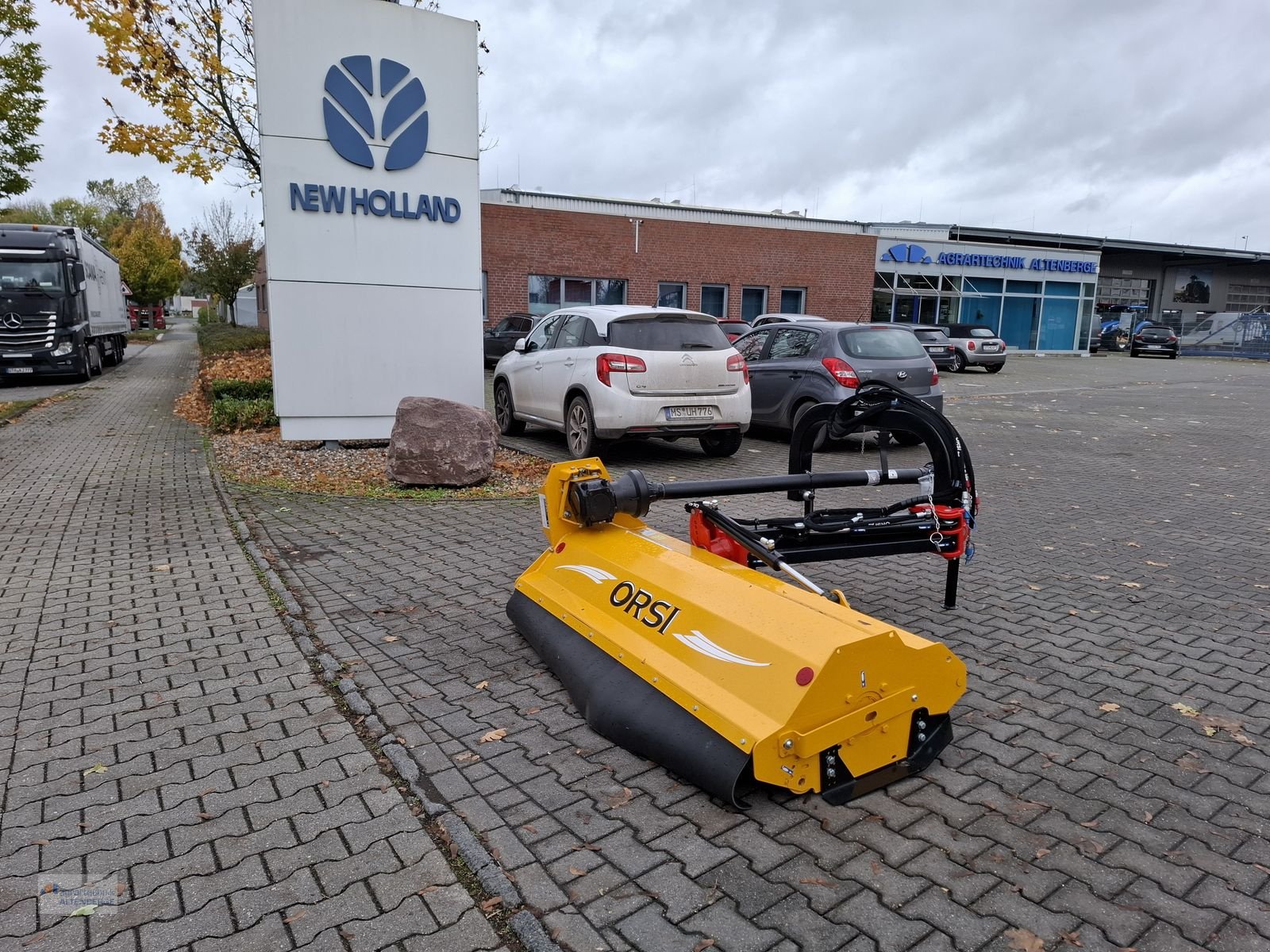 Mulchgerät & Häckselgerät Türe ait Orsi Vulcanic Plus 200, Neumaschine içinde Altenberge (resim 2)