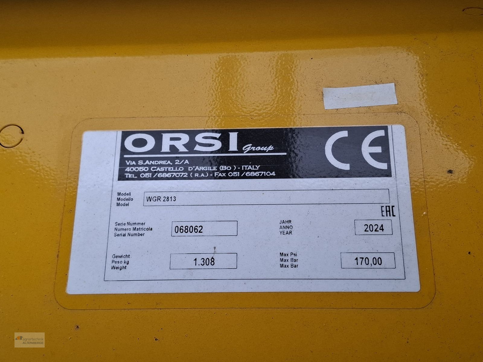 Mulchgerät & Häckselgerät типа Orsi WGR 2813 Front- und Heckmulcher, Gebrauchtmaschine в Altenberge (Фотография 11)