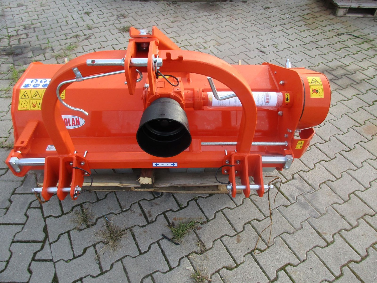 Mulchgerät & Häckselgerät des Typs Ortolan T 20-140, Neumaschine in Niederkirchen (Bild 1)