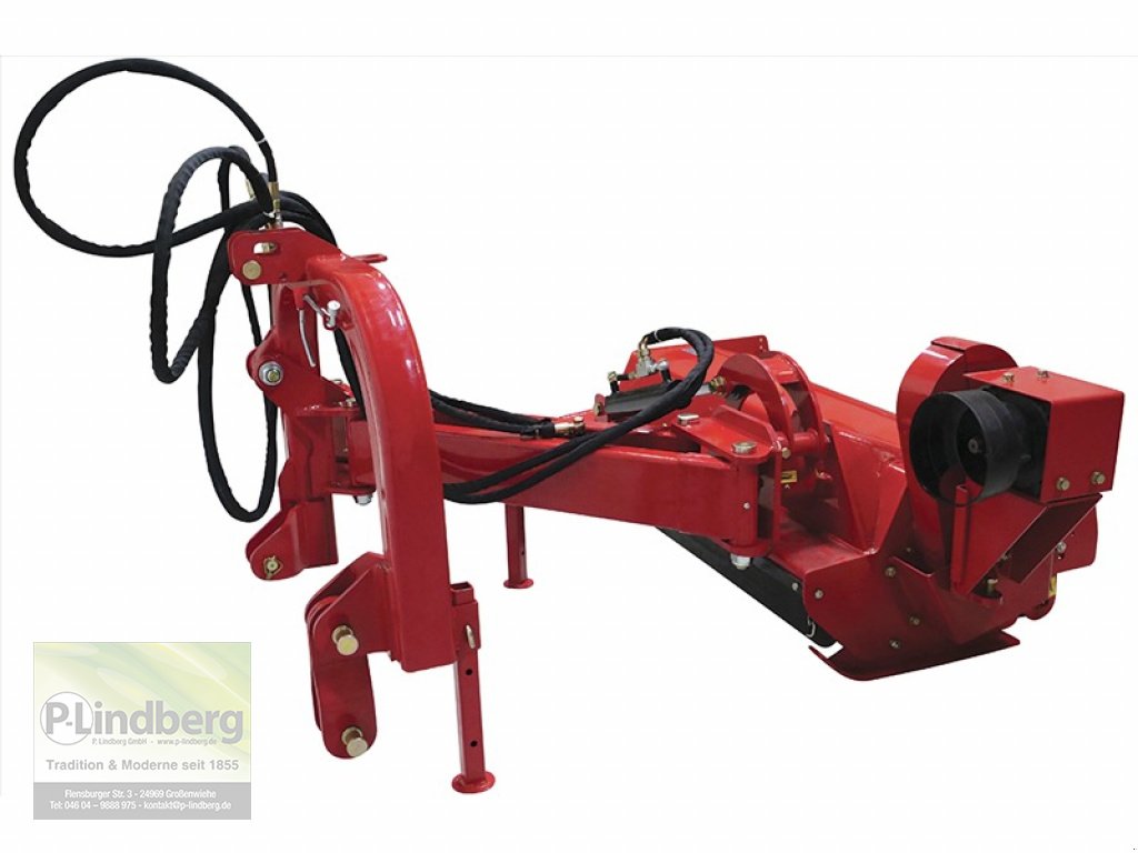 Mulchgerät & Häckselgerät del tipo P.Lindberg GmbH Böschungsmulcher AGF-140 kippbar Schlegelmulcher Hammerschlegel 12 Gelenkwelle, Neumaschine In Großenwiehe (Immagine 8)