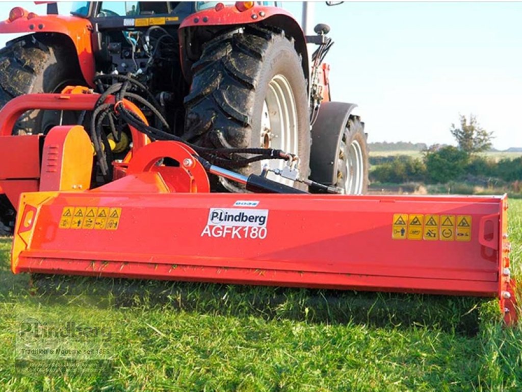 Mulchgerät & Häckselgerät a típus P.Lindberg GmbH Schlegelmulcher AGF-180 cm Knickpflege hydraulisch Böschungsmulcher, Neumaschine ekkor: Großenwiehe (Kép 2)