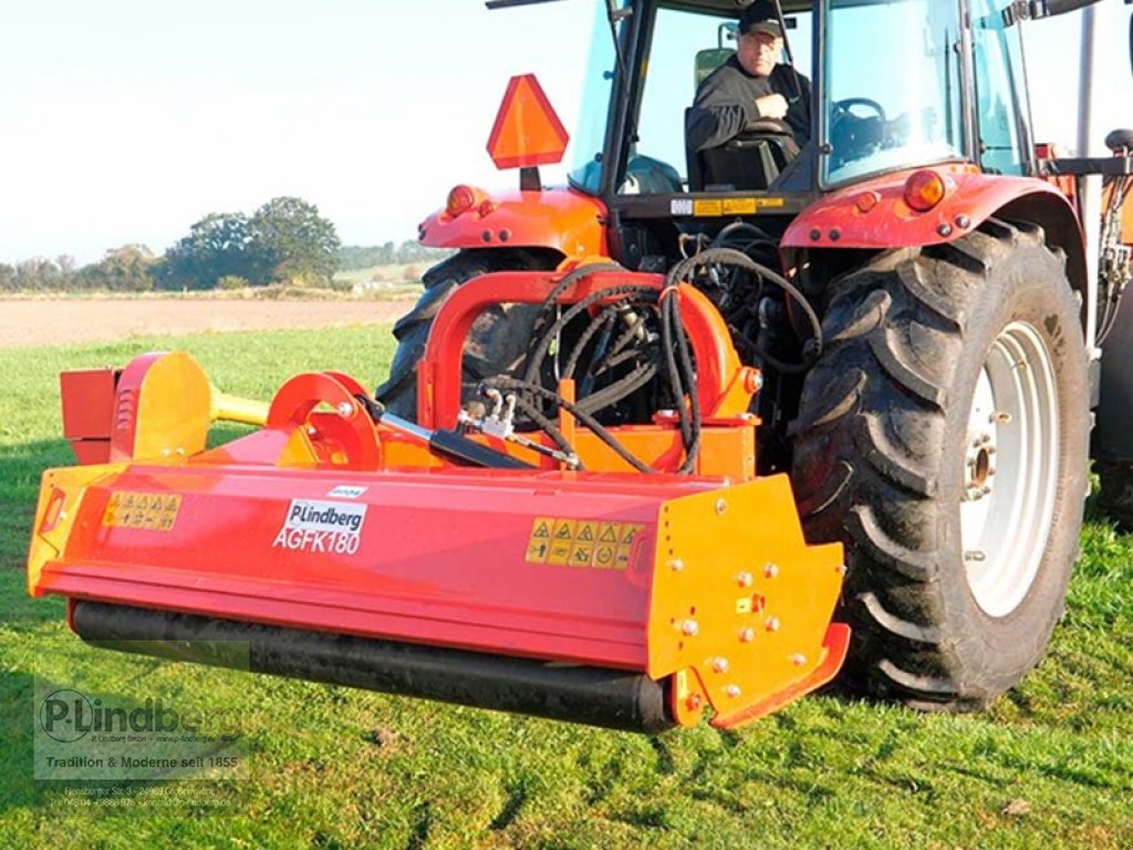 Mulchgerät & Häckselgerät a típus P.Lindberg GmbH Schlegelmulcher AGF-180 cm Knickpflege hydraulisch Böschungsmulcher, Neumaschine ekkor: Großenwiehe (Kép 8)