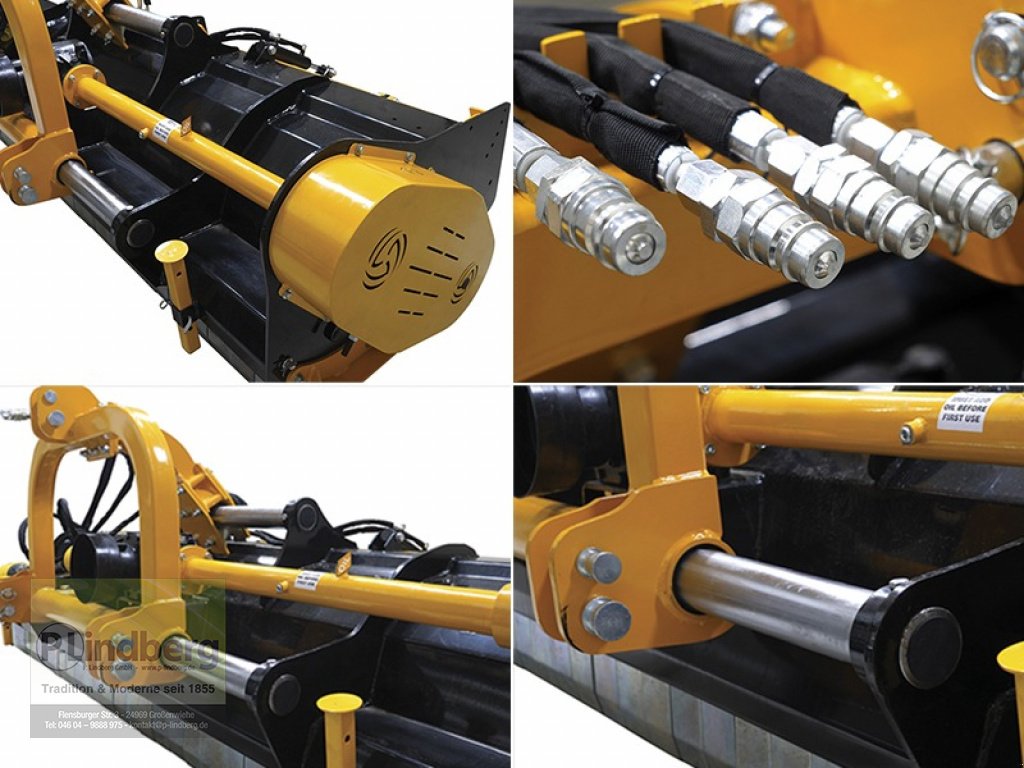 Mulchgerät & Häckselgerät Türe ait P.Lindberg GmbH Schlegelmulcher AHEAD KDK300 hydraulische Seitenverschiebung inkl. Gelenkwelle Hammerschlegel Kat. 2, Neumaschine içinde Großenwiehe (resim 3)