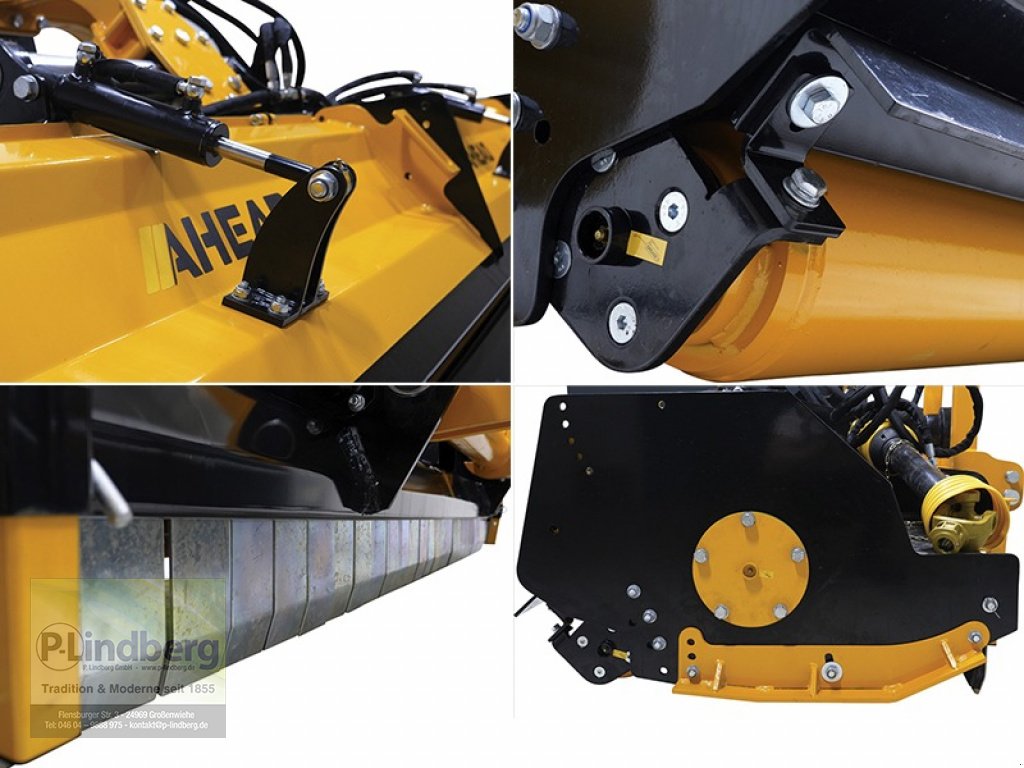Mulchgerät & Häckselgerät Türe ait P.Lindberg GmbH Schlegelmulcher AHEAD KDK300 hydraulische Seitenverschiebung inkl. Gelenkwelle Hammerschlegel Kat. 2, Neumaschine içinde Großenwiehe (resim 4)