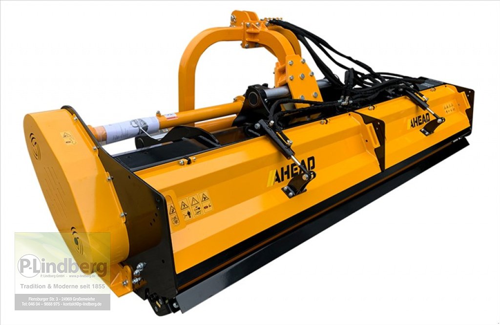 Mulchgerät & Häckselgerät Türe ait P.Lindberg GmbH Schlegelmulcher AHEAD KDK300 hydraulische Seitenverschiebung inkl. Gelenkwelle Hammerschlegel Kat. 2, Neumaschine içinde Großenwiehe (resim 1)