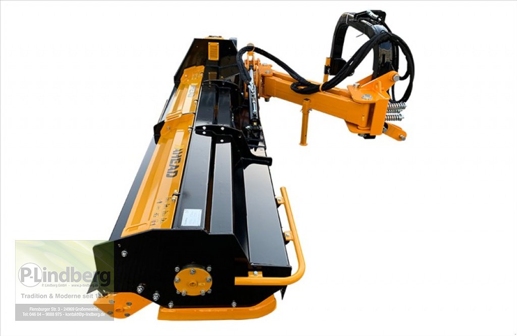 Mulchgerät & Häckselgerät del tipo P.Lindberg GmbH Schlegelmulcher Böschungsmulcher AHEAD VBM220D hydraulische Seitenverschiebung 100cm inkl. Gelenkwelle, Neumaschine In Großenwiehe (Immagine 5)