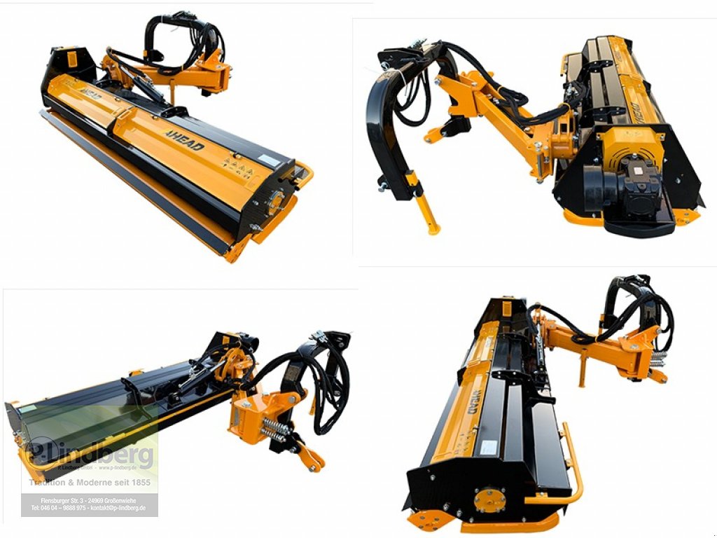 Mulchgerät & Häckselgerät del tipo P.Lindberg GmbH Schlegelmulcher Böschungsmulcher AHEAD VBM220D hydraulische Seitenverschiebung 100cm inkl. Gelenkwelle, Neumaschine In Großenwiehe (Immagine 2)