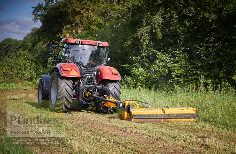 Mulchgerät & Häckselgerät del tipo P.Lindberg GmbH Schlegelmulcher Böschungsmulcher AHEAD VBM220D hydraulische Seitenverschiebung 100cm inkl. Gelenkwelle, Neumaschine In Großenwiehe (Immagine 17)