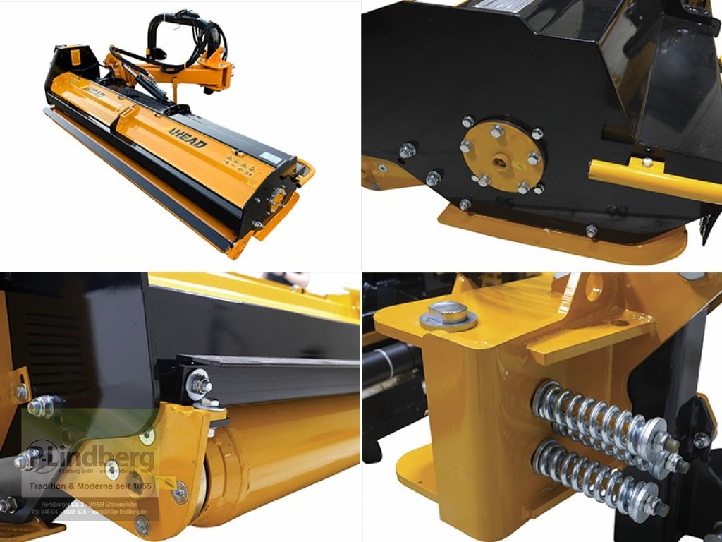 Mulchgerät & Häckselgerät del tipo P.Lindberg GmbH Schlegelmulcher Böschungsmulcher AHEAD VBM250D hydraulische Seitenverschiebung 100cm inkl. Gelenkwelle, Neumaschine In Großenwiehe (Immagine 2)
