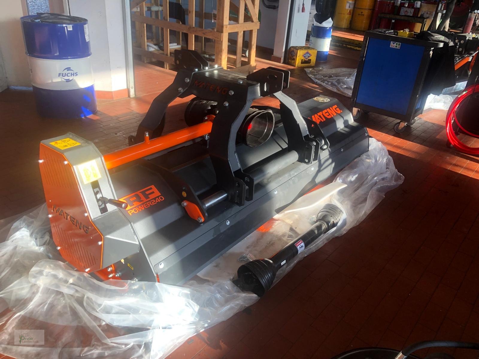 Mulchgerät & Häckselgerät Türe ait PreissTec Front- Heckmulcher Power 240, Neumaschine içinde Bad Kötzting (resim 5)