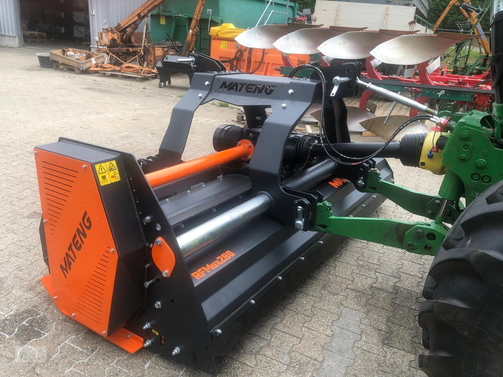 Mulchgerät & Häckselgerät Türe ait PreissTec MAX 280 Front- Heckmulcher, Neumaschine içinde Bad Kötzting (resim 1)