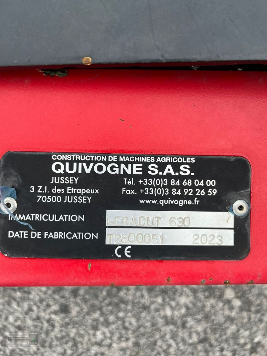Mulchgerät & Häckselgerät typu Quivogne MegaCut 630, Gebrauchtmaschine v Gerasdorf (Obrázek 8)