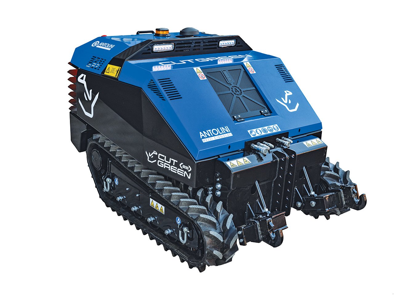 Mulchgerät & Häckselgerät Türe ait Reil & Eichinger Funkgesteuerte Raupe Cutgreen 25, Neumaschine içinde Nittenau (resim 2)