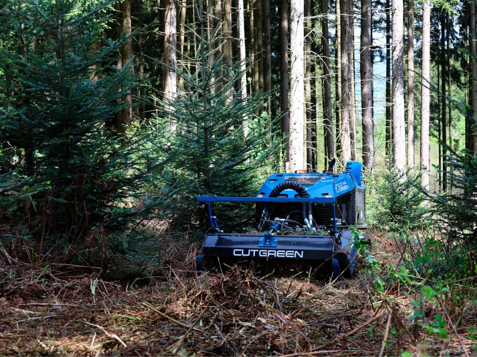 Mulchgerät & Häckselgerät za tip Reil & Eichinger Funkgesteuerte Raupe cutgreen 60, Neumaschine u Nittenau (Slika 3)