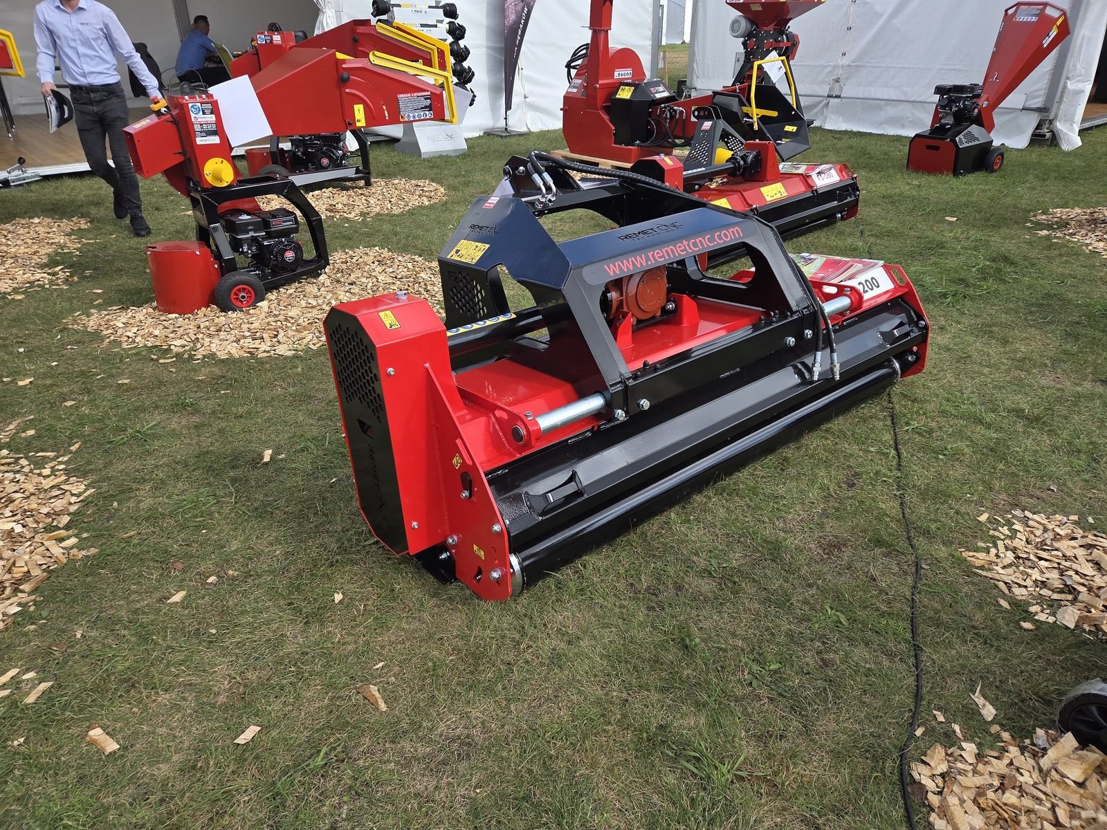 Mulchgerät & Häckselgerät za tip Remet F2-200, Neumaschine u Harmannsdorf (Slika 4)