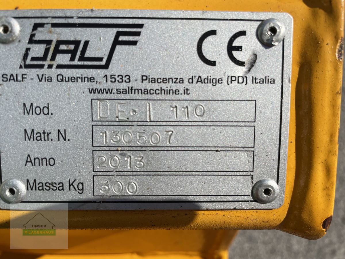 Mulchgerät & Häckselgerät типа Salf DE 110, Gebrauchtmaschine в Mattersburg (Фотография 2)