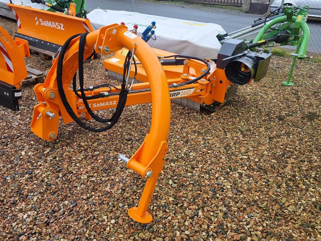 Mulchgerät & Häckselgerät des Typs SaMASZ KBRP 160, Neumaschine in Stankov (Bild 3)