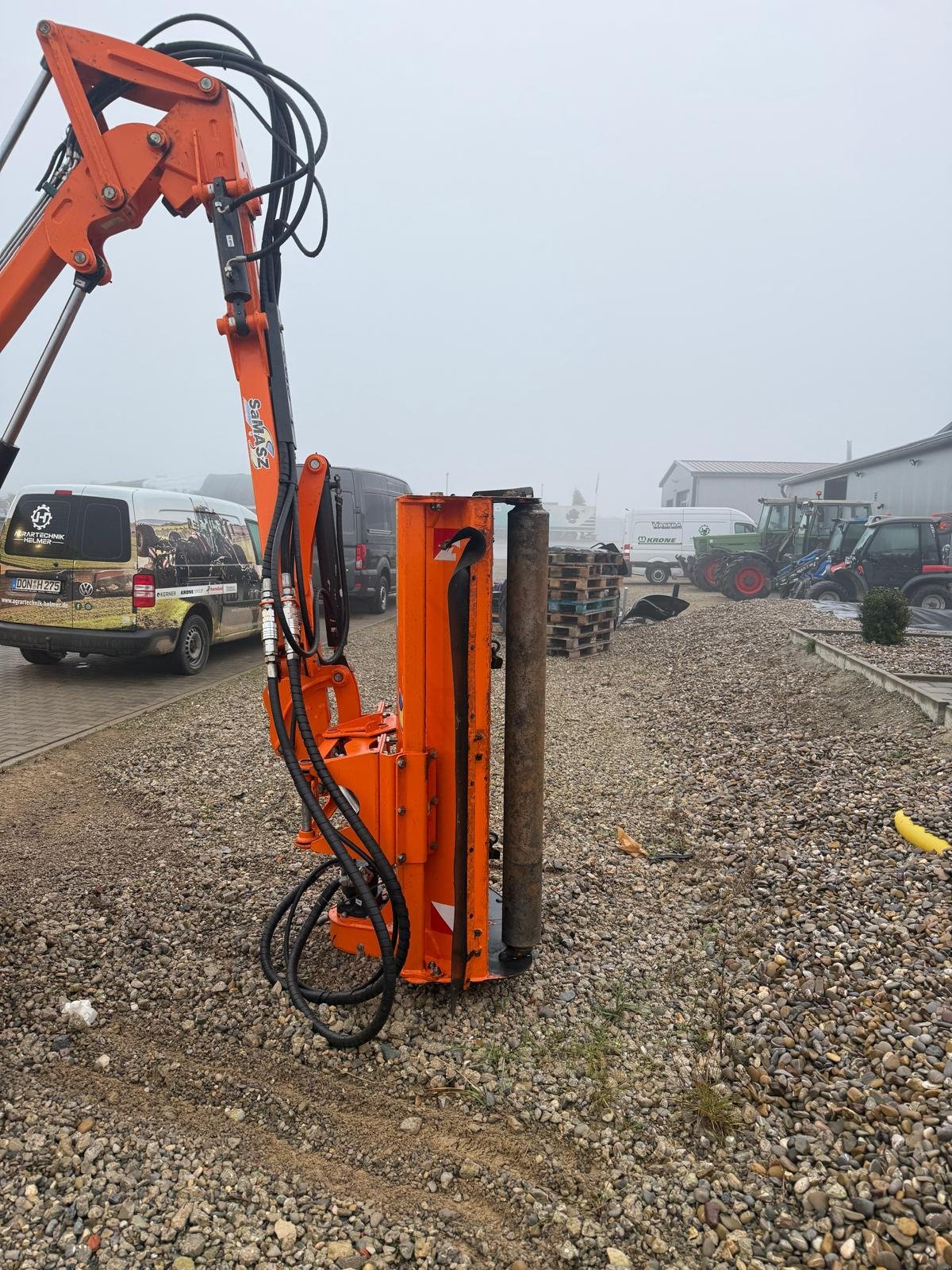 Mulchgerät & Häckselgerät typu SaMASZ KWT 651 EP, Gebrauchtmaschine v Rain (Obrázek 3)