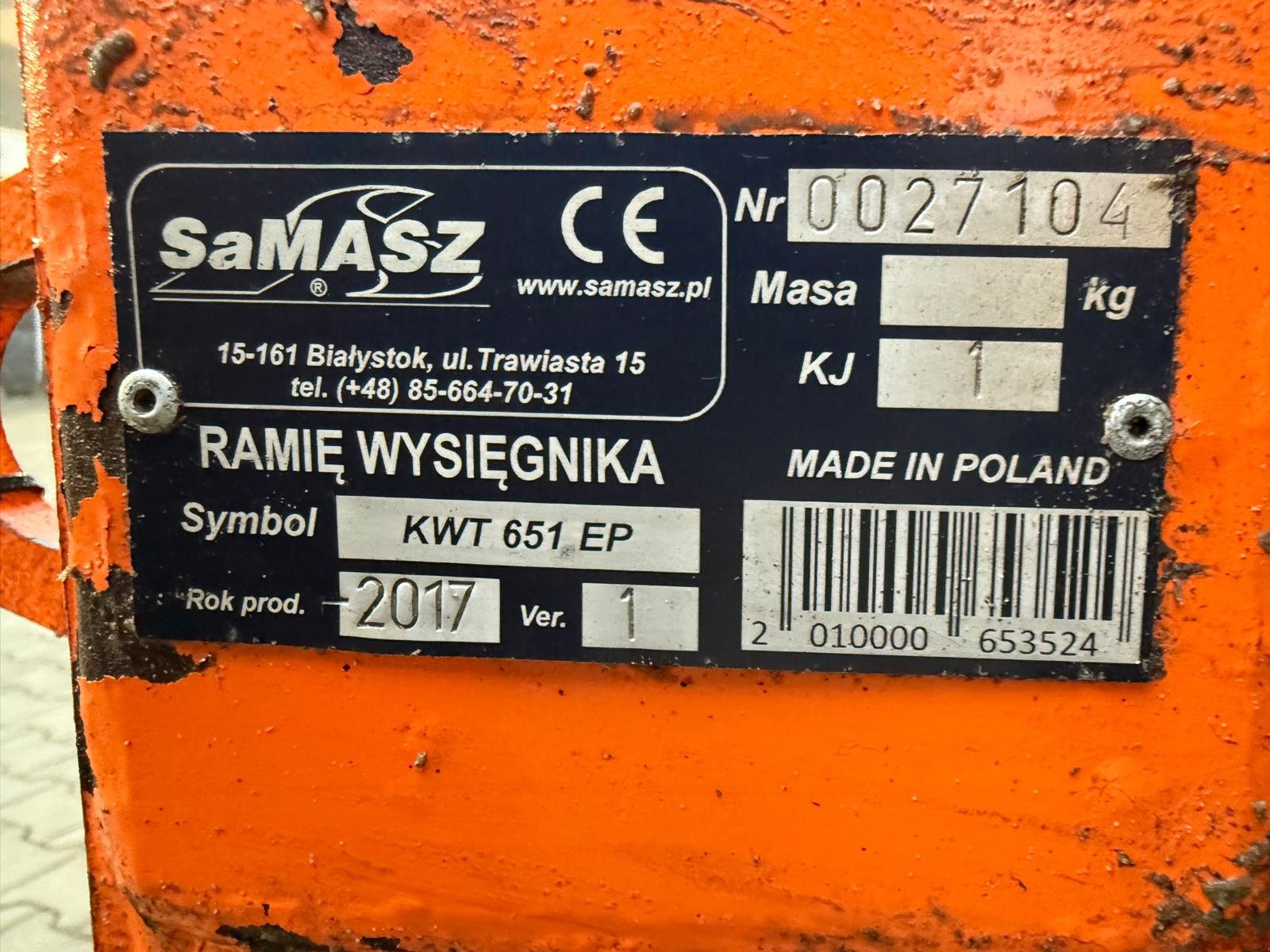 Mulchgerät & Häckselgerät typu SaMASZ KWT 651 EP, Gebrauchtmaschine v Rain (Obrázek 5)