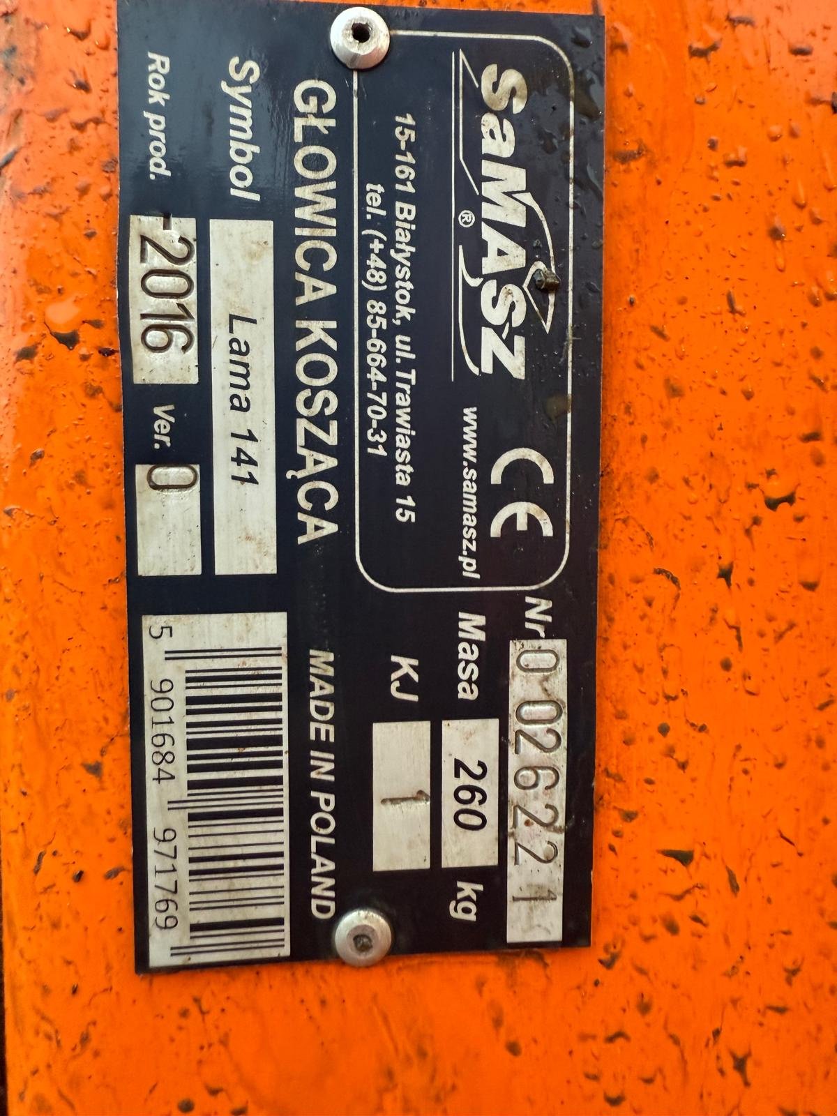 Mulchgerät & Häckselgerät typu SaMASZ KWT 651 EP, Gebrauchtmaschine v Rain (Obrázek 8)