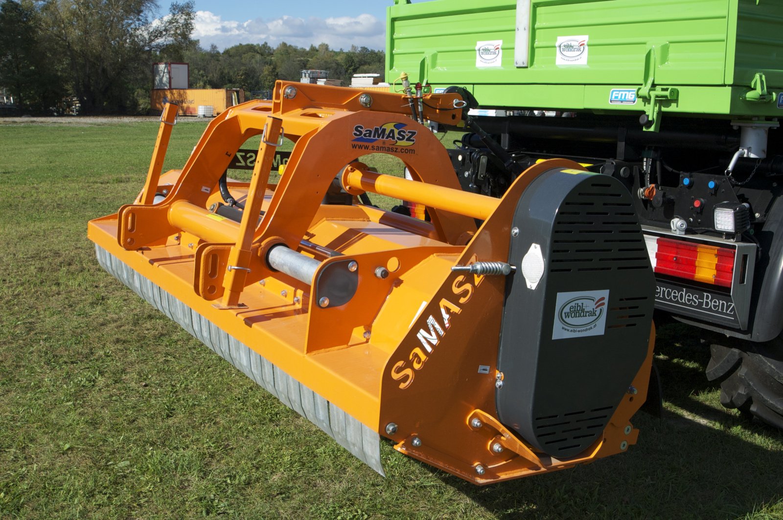 Mulchgerät & Häckselgerät des Typs SaMASZ Mamut 300, Neumaschine in Gerasdorf (Bild 3)