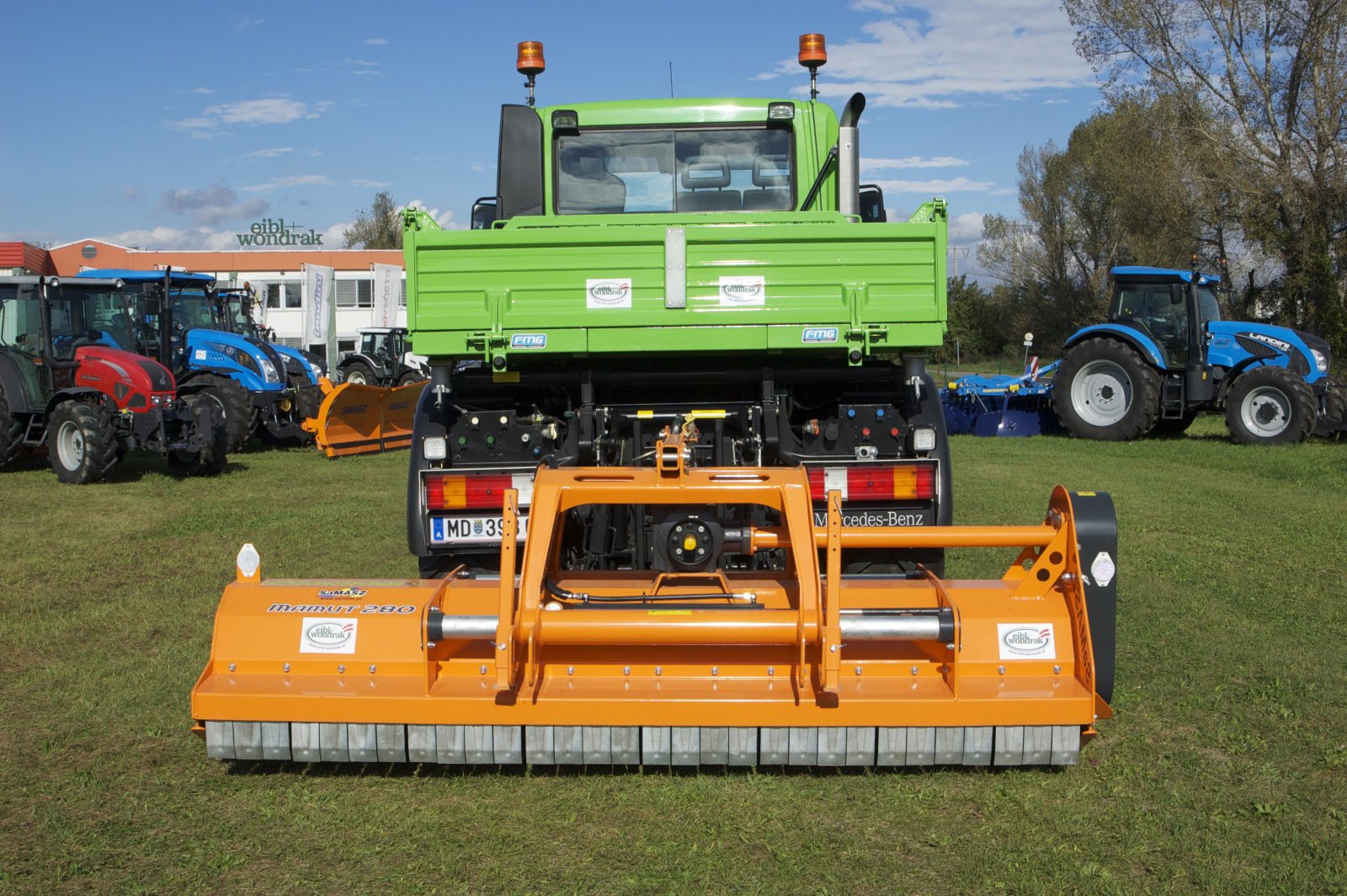 Mulchgerät & Häckselgerät des Typs SaMASZ Mamut 300, Neumaschine in Gerasdorf (Bild 4)